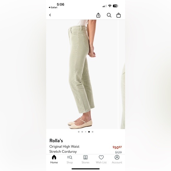 Rolla’s High Rise Straight jean - Picture 3 of 10